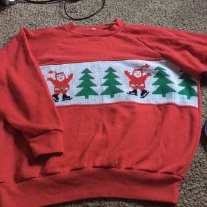 cute vintage christmas sweater!